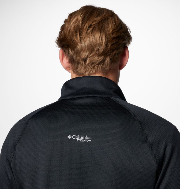 men triple canyon grid fleece ii full zip jacket