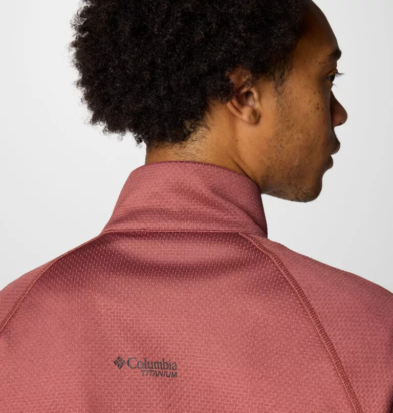 men triple canyon grid fleece ii full zip jacket