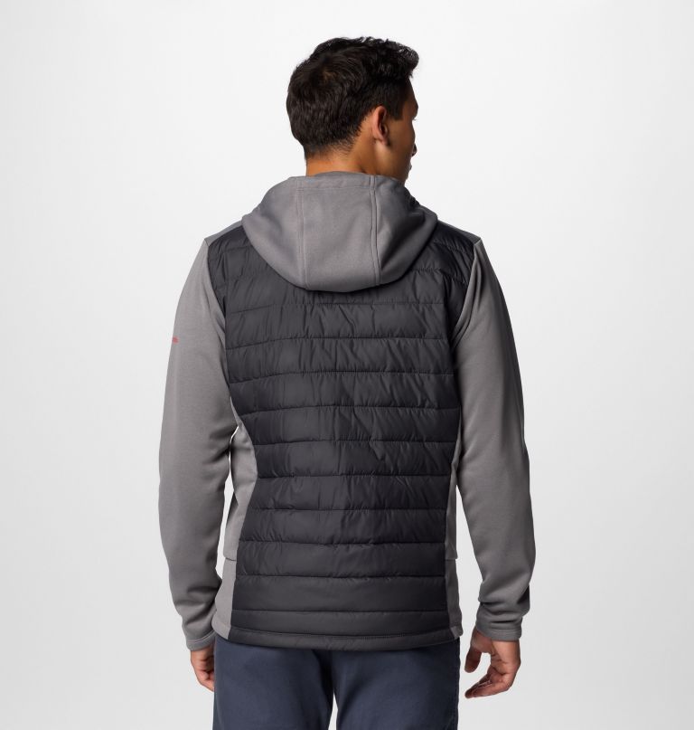 men collegiate out-shield hybrid hoodie - ohio state