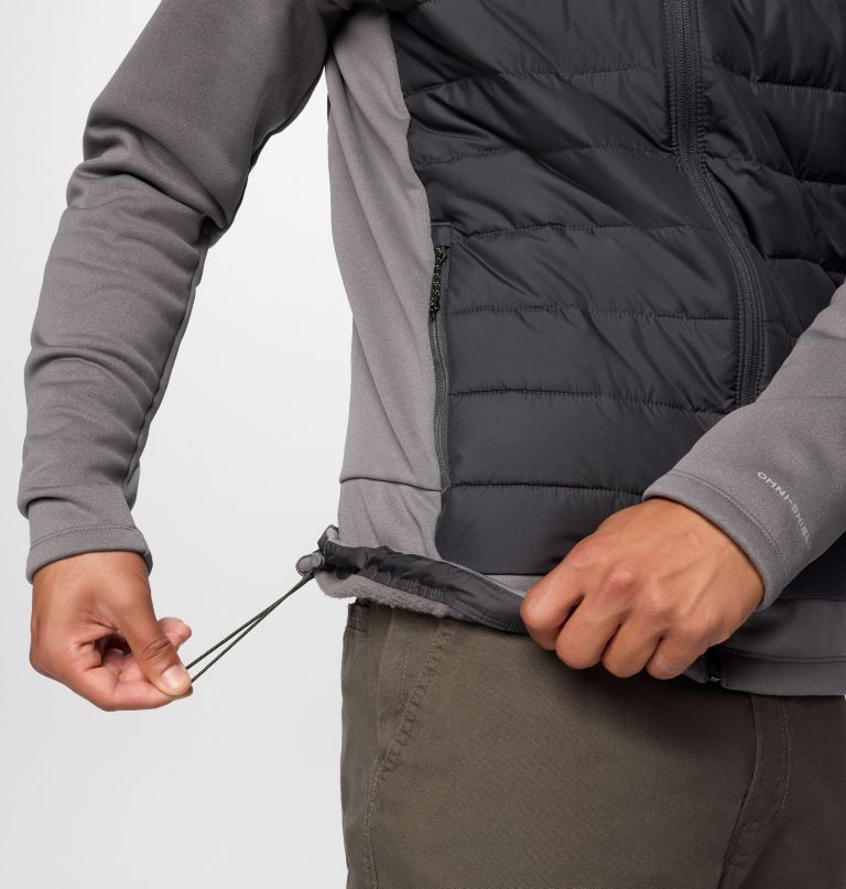 men collegiate out-shield hybrid hoodie - oregon