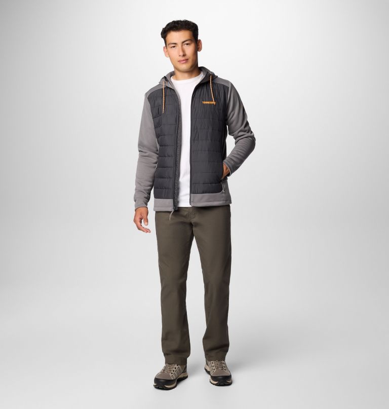 men collegiate out-shield hybrid hoodie - tennessee