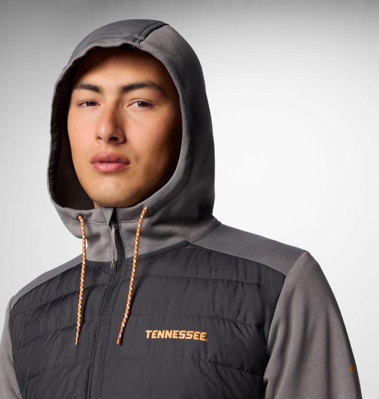 men collegiate out-shield hybrid hoodie - tennessee