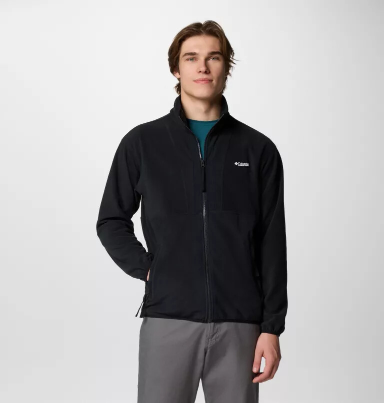 men backbowl ii lightweight full zip fleece jacket