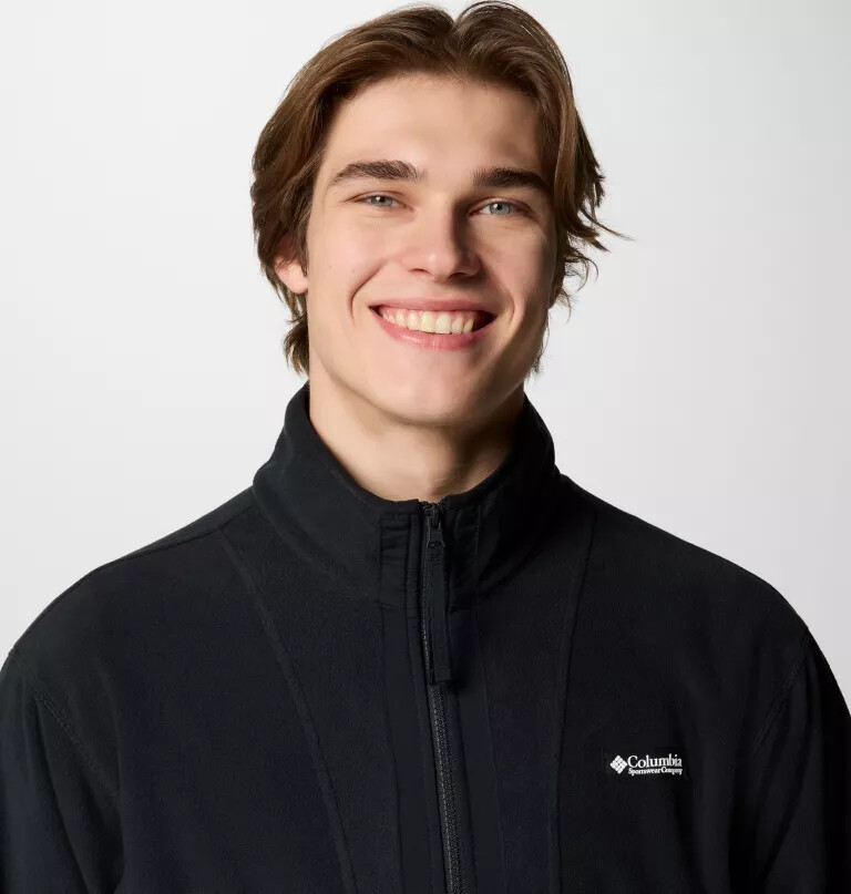 men backbowl ii lightweight full zip fleece jacket