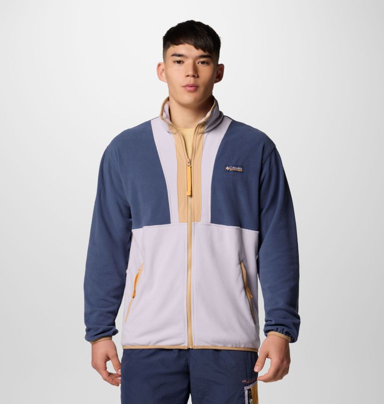 men backbowl ii lightweight full zip fleece jacket