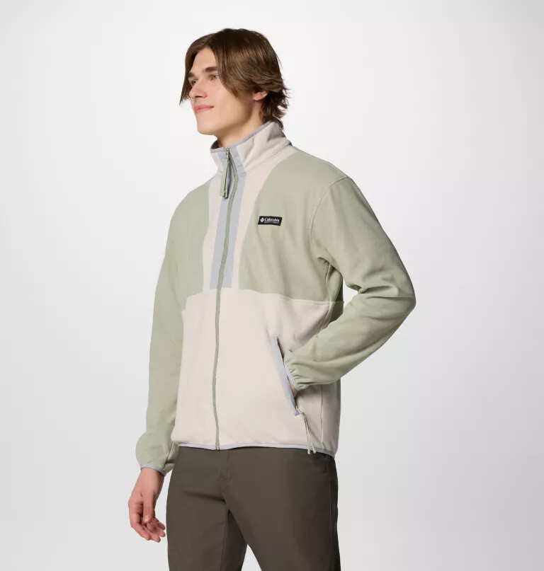 men backbowl ii lightweight full zip fleece jacket