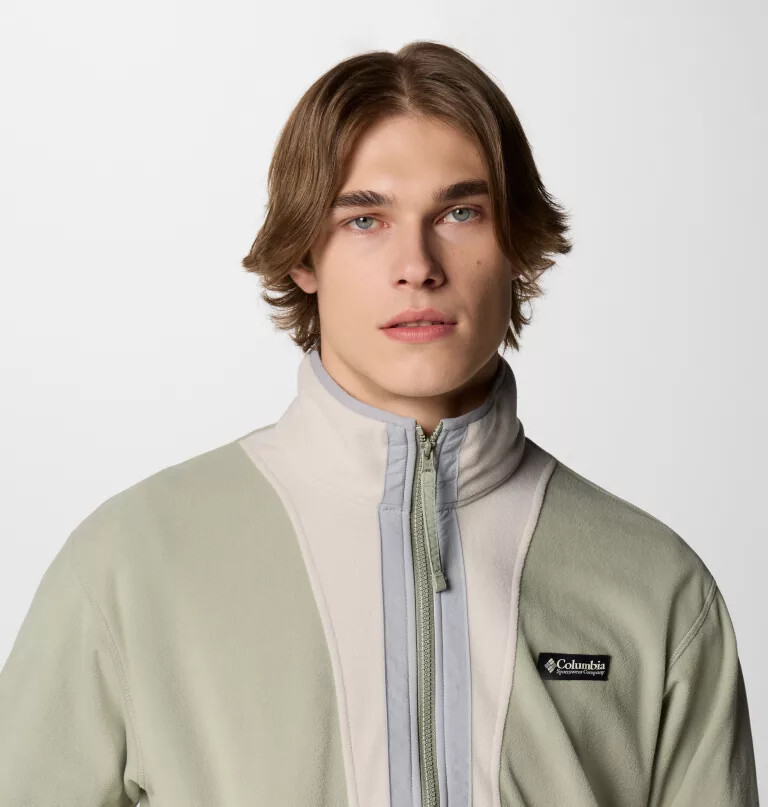 men backbowl ii lightweight full zip fleece jacket