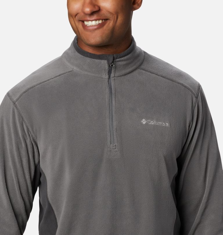 men klamath range ii half zip fleece pullover