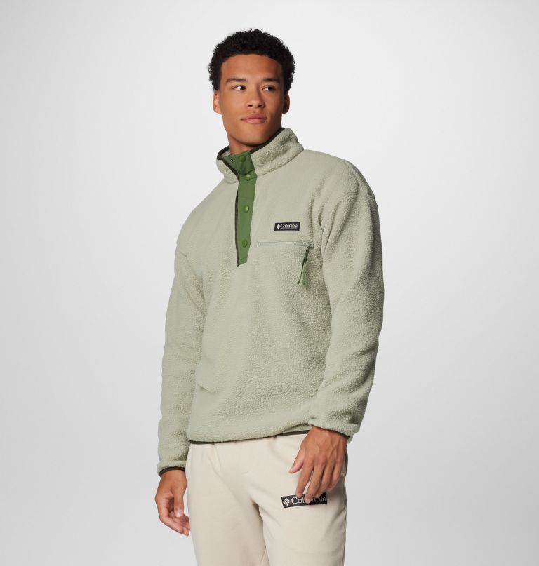 men helvetia ii half snap fleece pullover