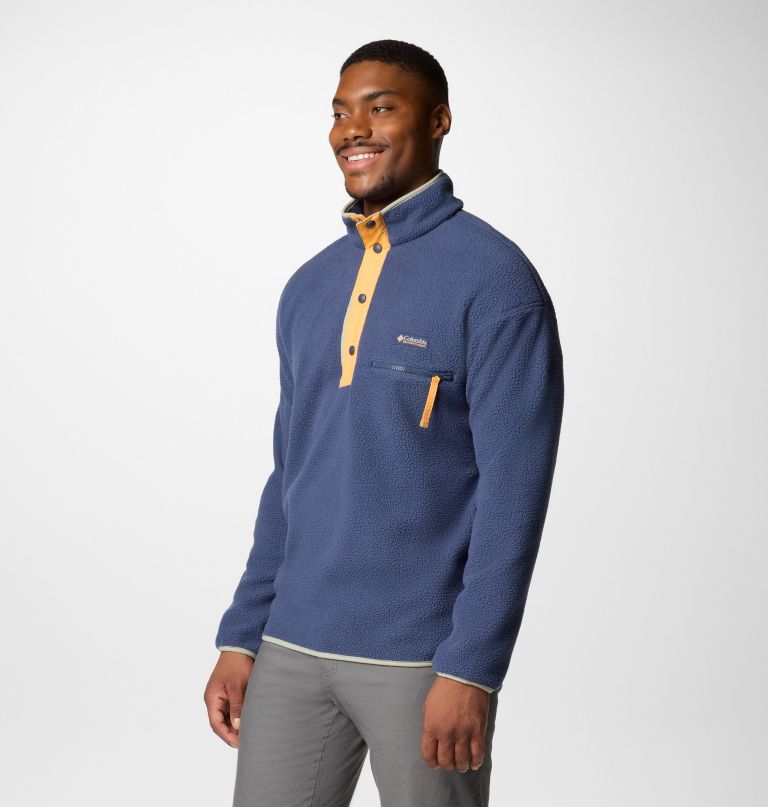 men helvetia ii half snap fleece pullover
