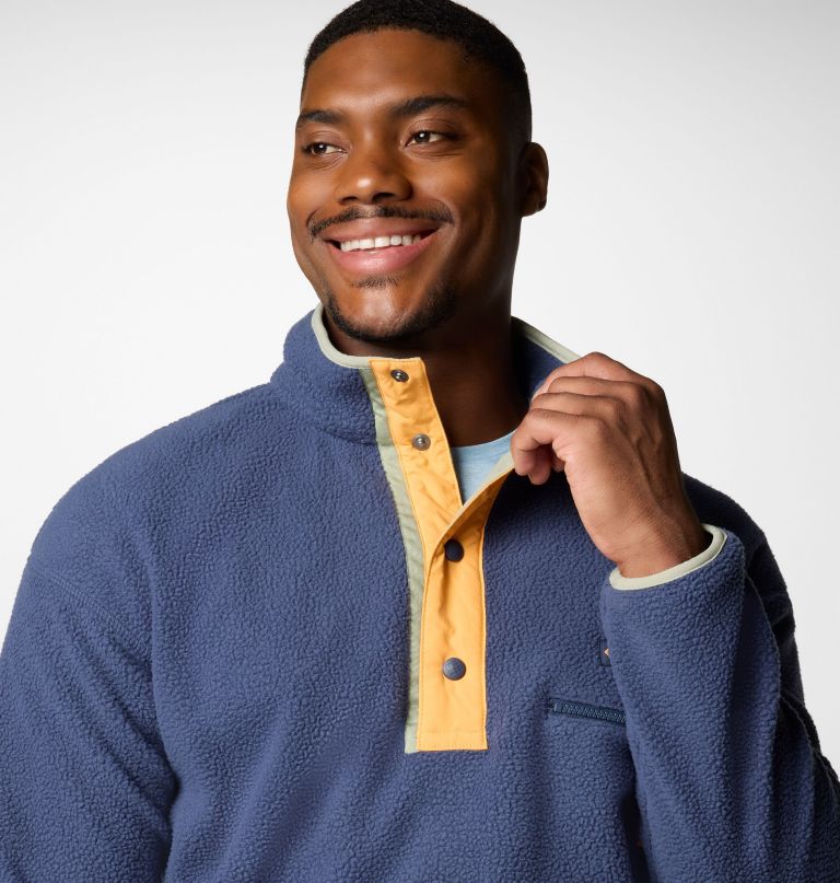 men helvetia ii half snap fleece pullover