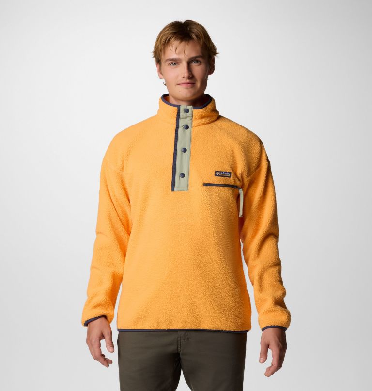 men helvetia ii half snap fleece pullover