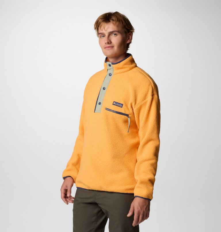 men helvetia ii half snap fleece pullover