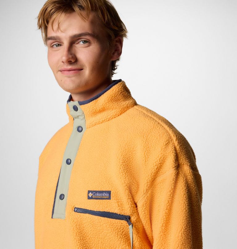 men helvetia ii half snap fleece pullover