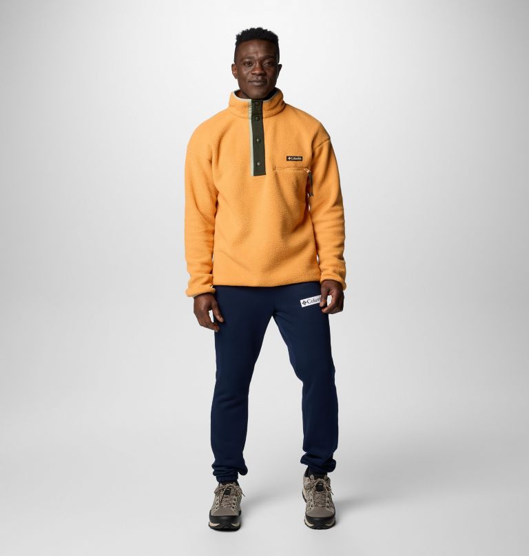 men helvetia ii half snap fleece pullover