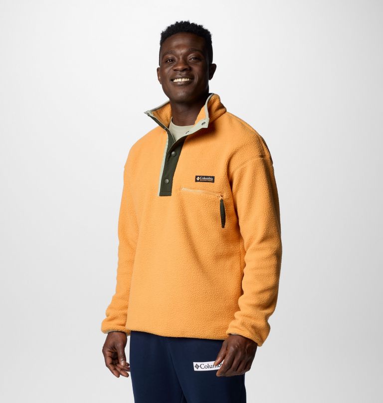 men helvetia ii half snap fleece pullover