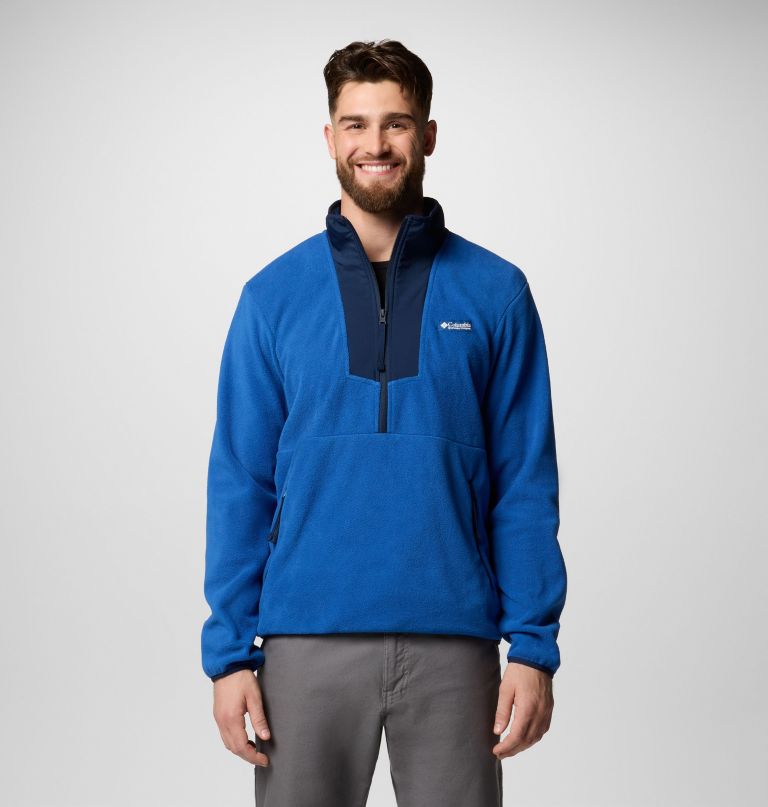 men sequoia grove half zip fleece