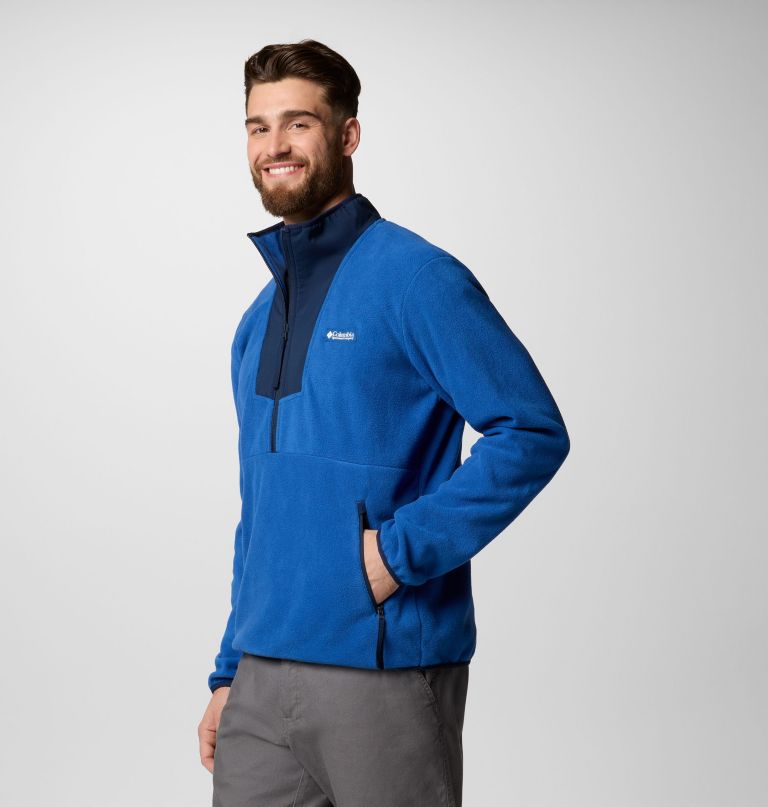 men sequoia grove half zip fleece