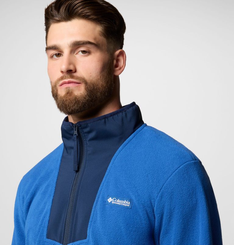 men sequoia grove half zip fleece