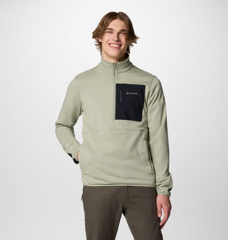 men columbia hike half zip ii jacket