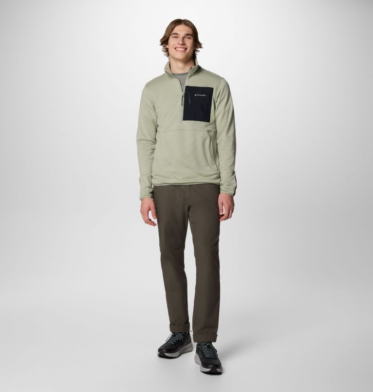 men columbia hike half zip ii jacket