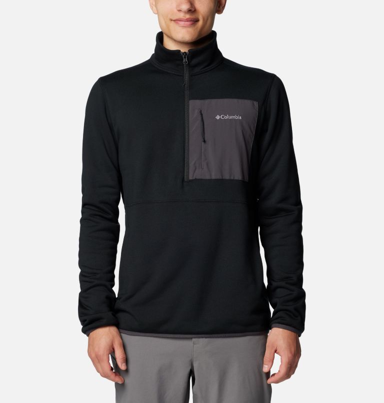 men columbia hike half zip ii jacket