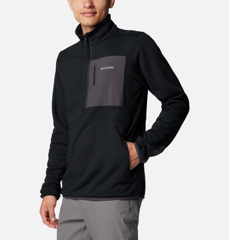 men columbia hike half zip ii jacket