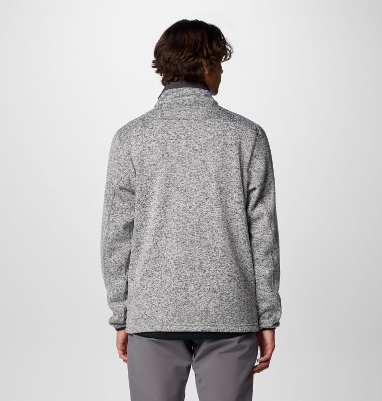 men sweater weather half zip pullover