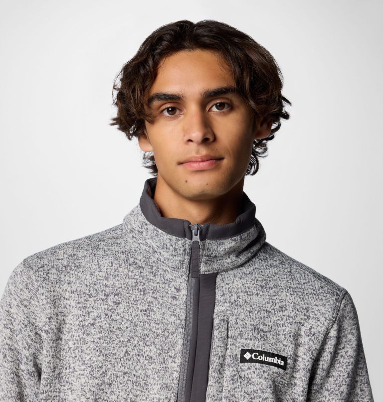 men sweater weather half zip pullover