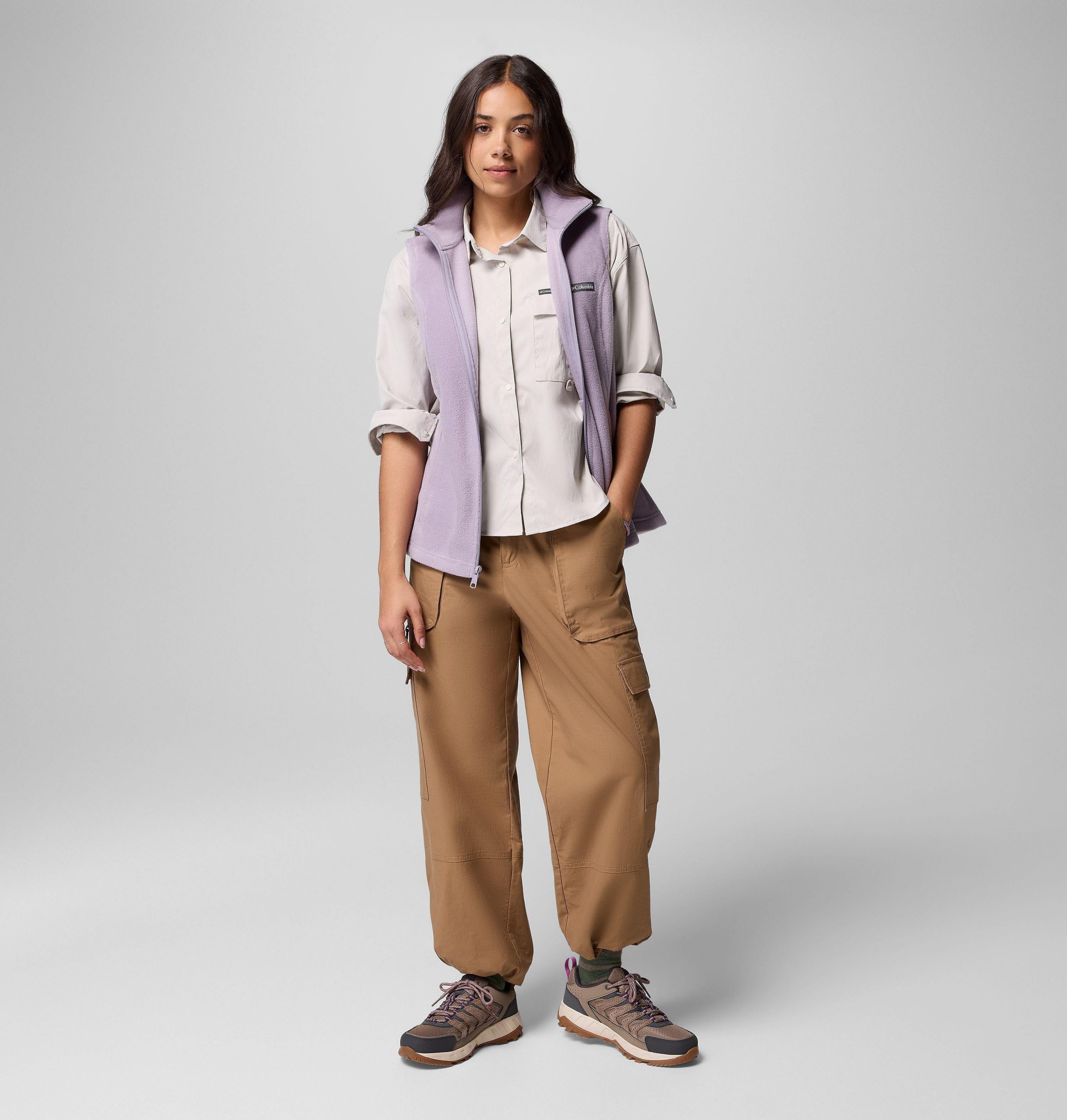 dames fleecevest van benton springs - petite