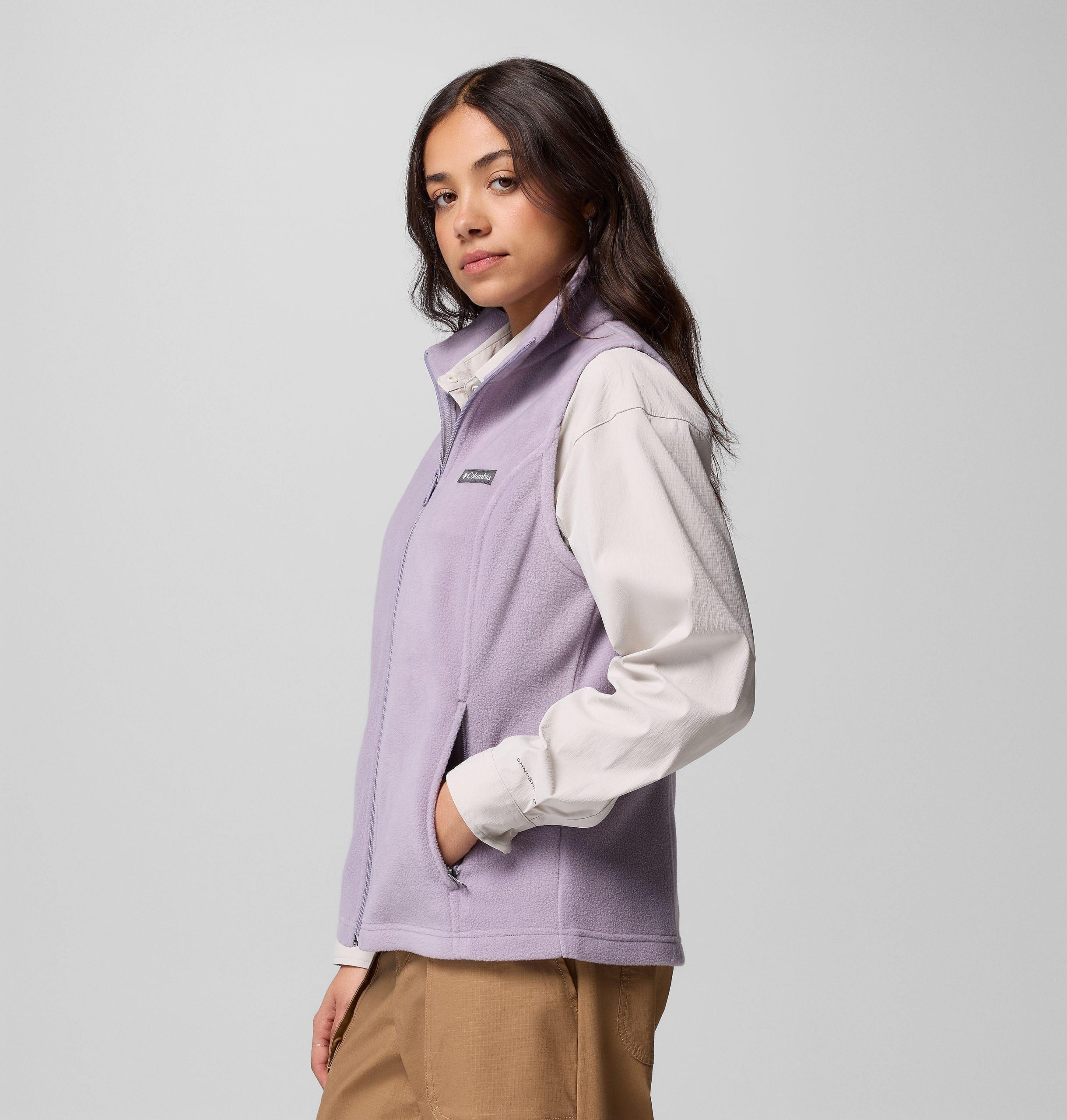 dames fleecevest van benton springs - petite