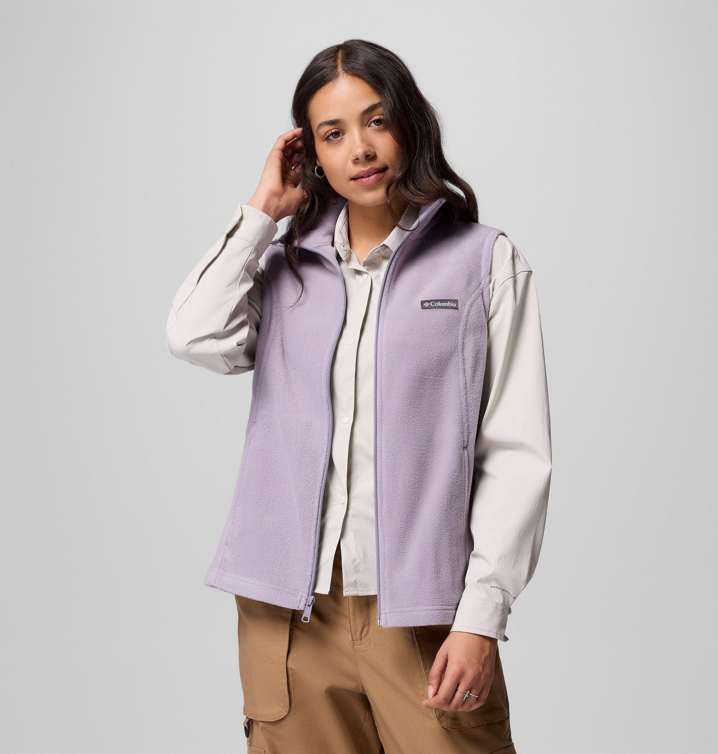 dames fleecevest van benton springs - petite