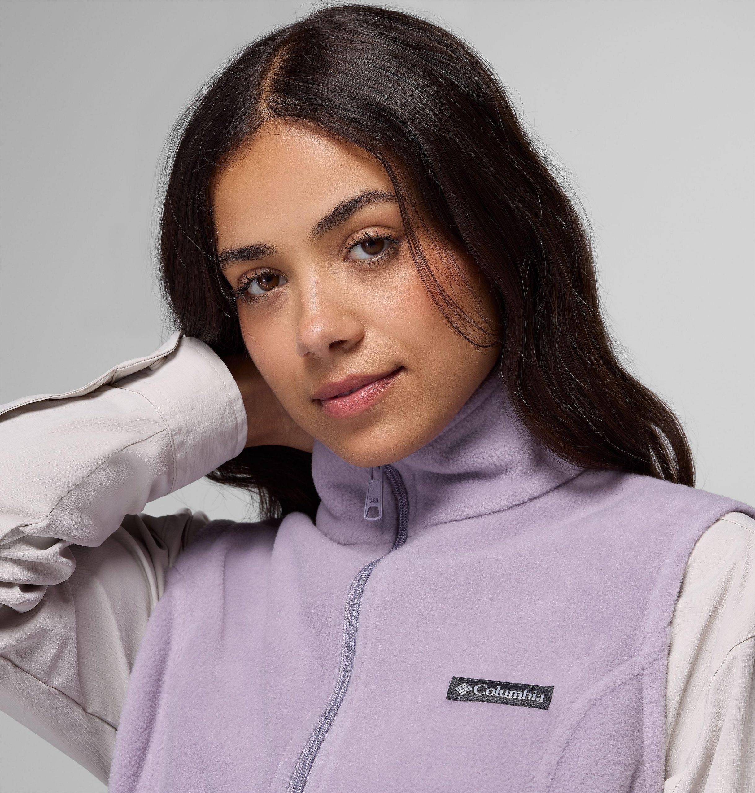dames fleecevest van benton springs - petite