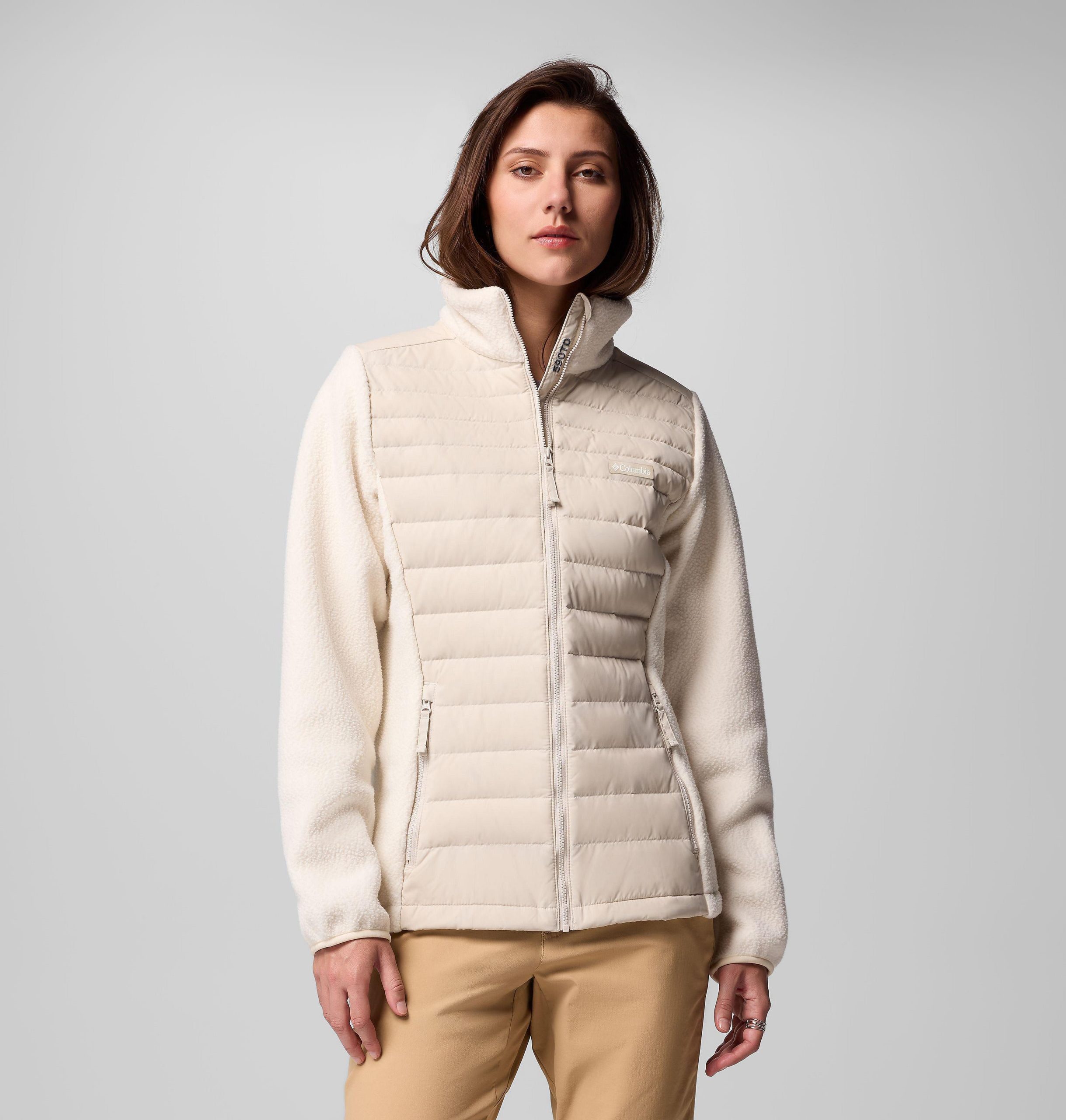 dames juniper peak hybrid-jas