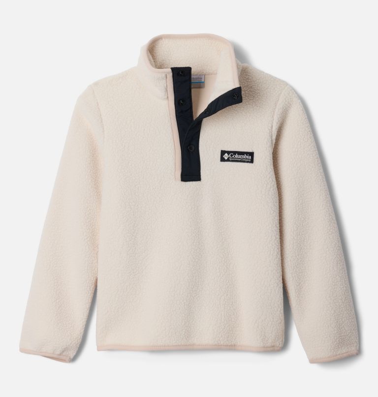 kids helvetia ii half snap fleece pullover