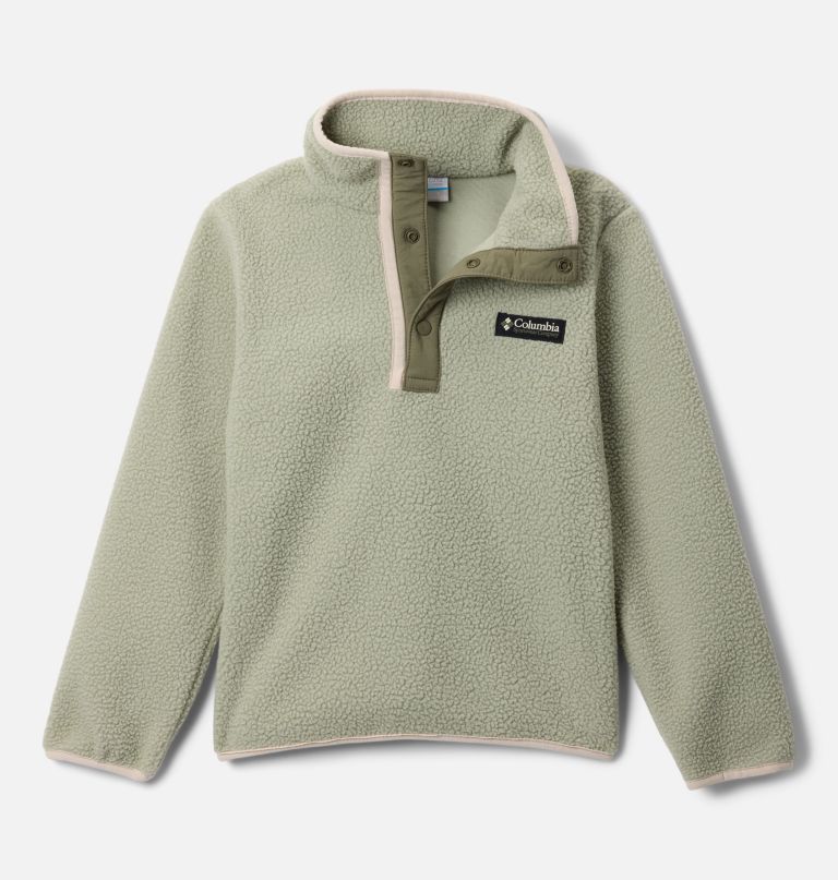 kids helvetia ii half snap fleece pullover