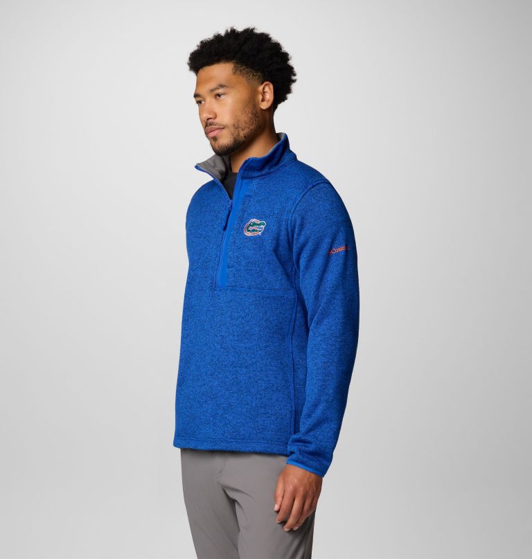 men collegiate sweater weather fleece half zip pullover - florida