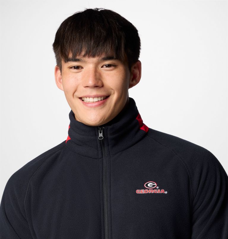 men collegiate flanker iv fleece jacket - georgia