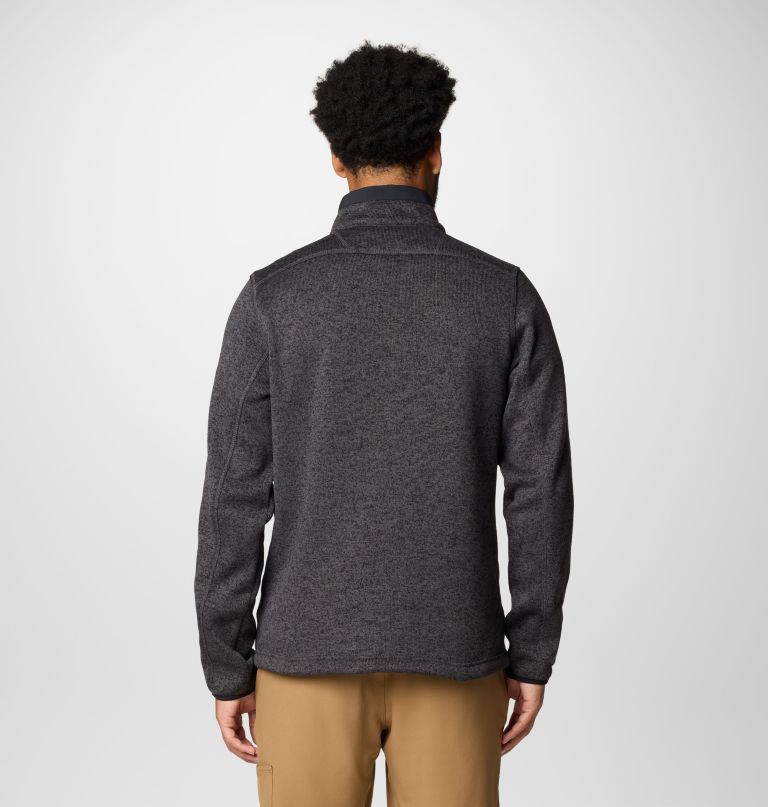 men collegiate sweater weather fleece half zip pullover - georgia