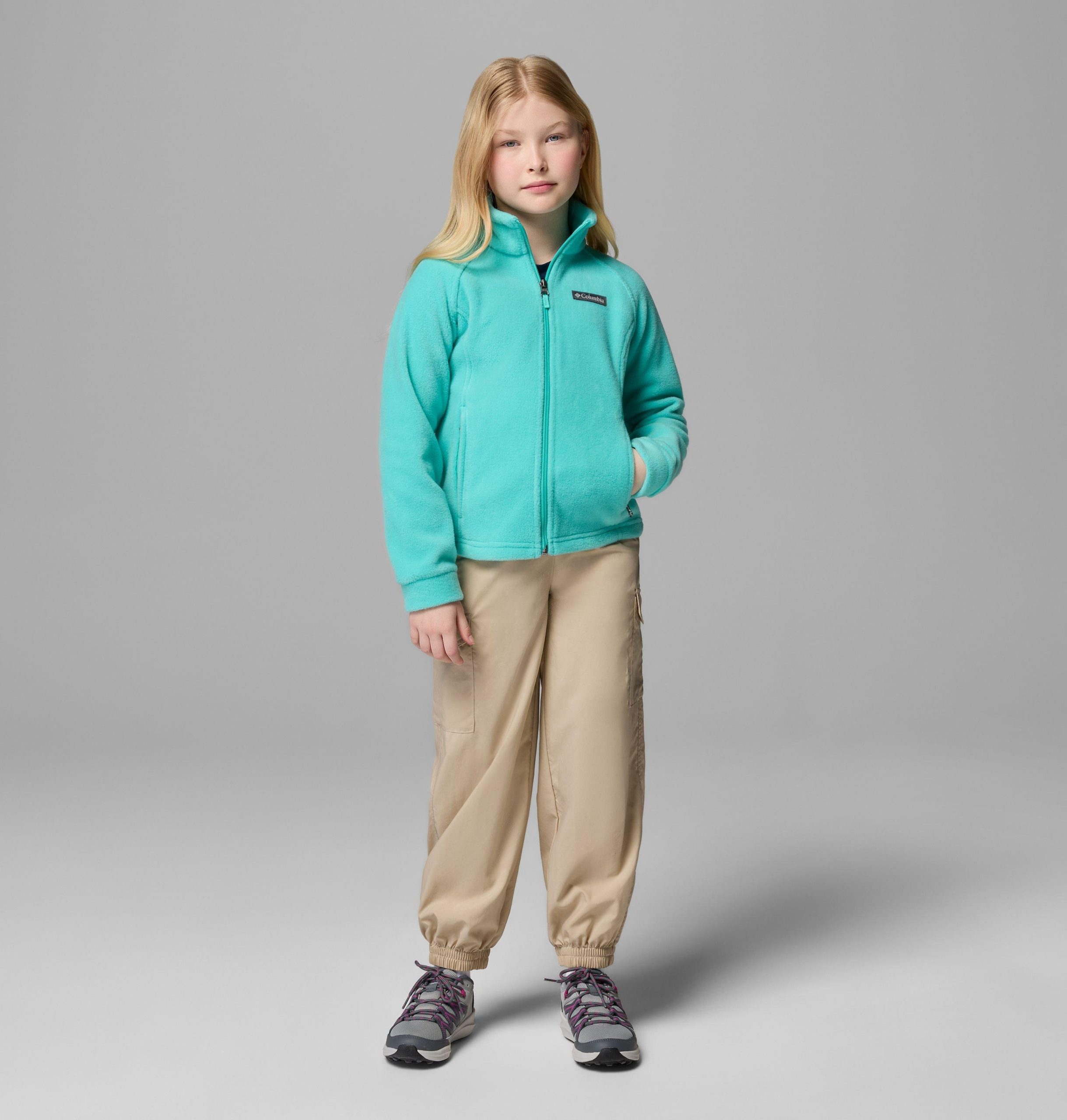 fleecejack voor meisjes van benton springs
