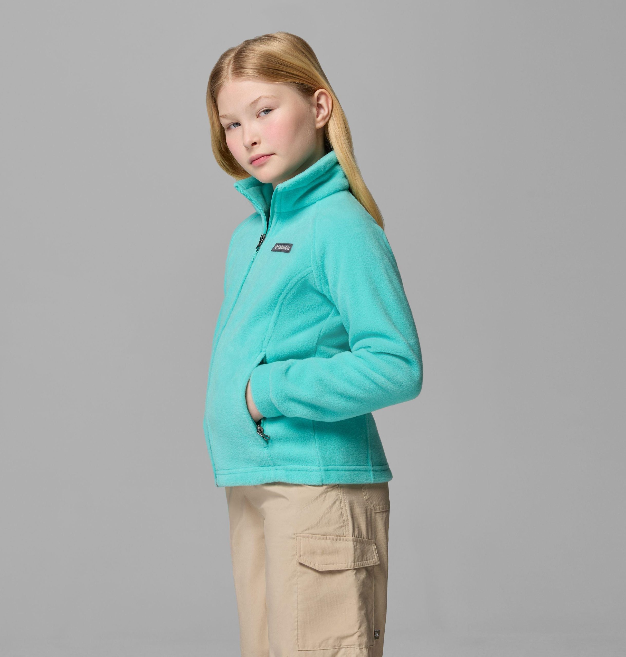 fleecejack voor meisjes van benton springs