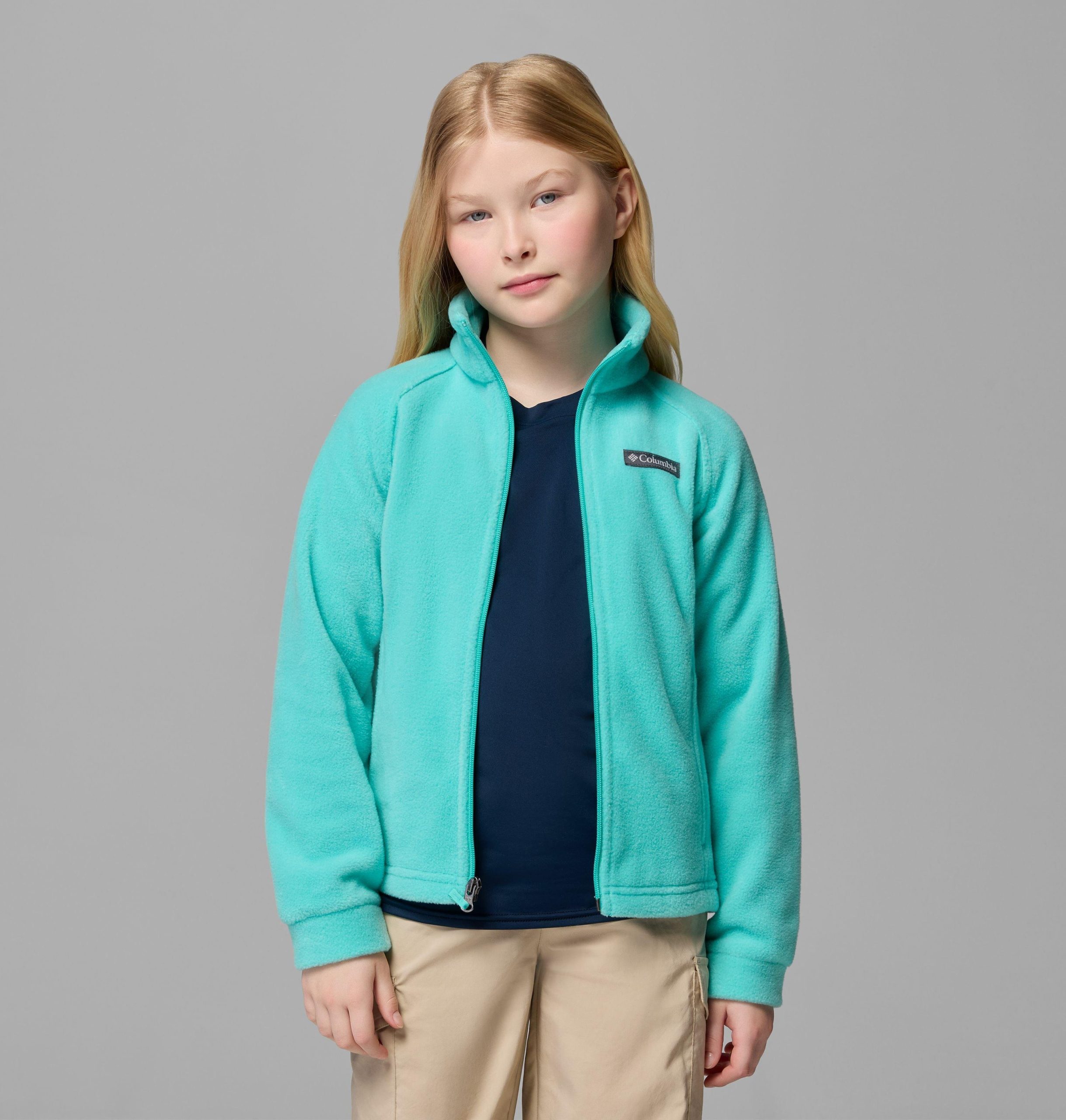 fleecejack voor meisjes van benton springs