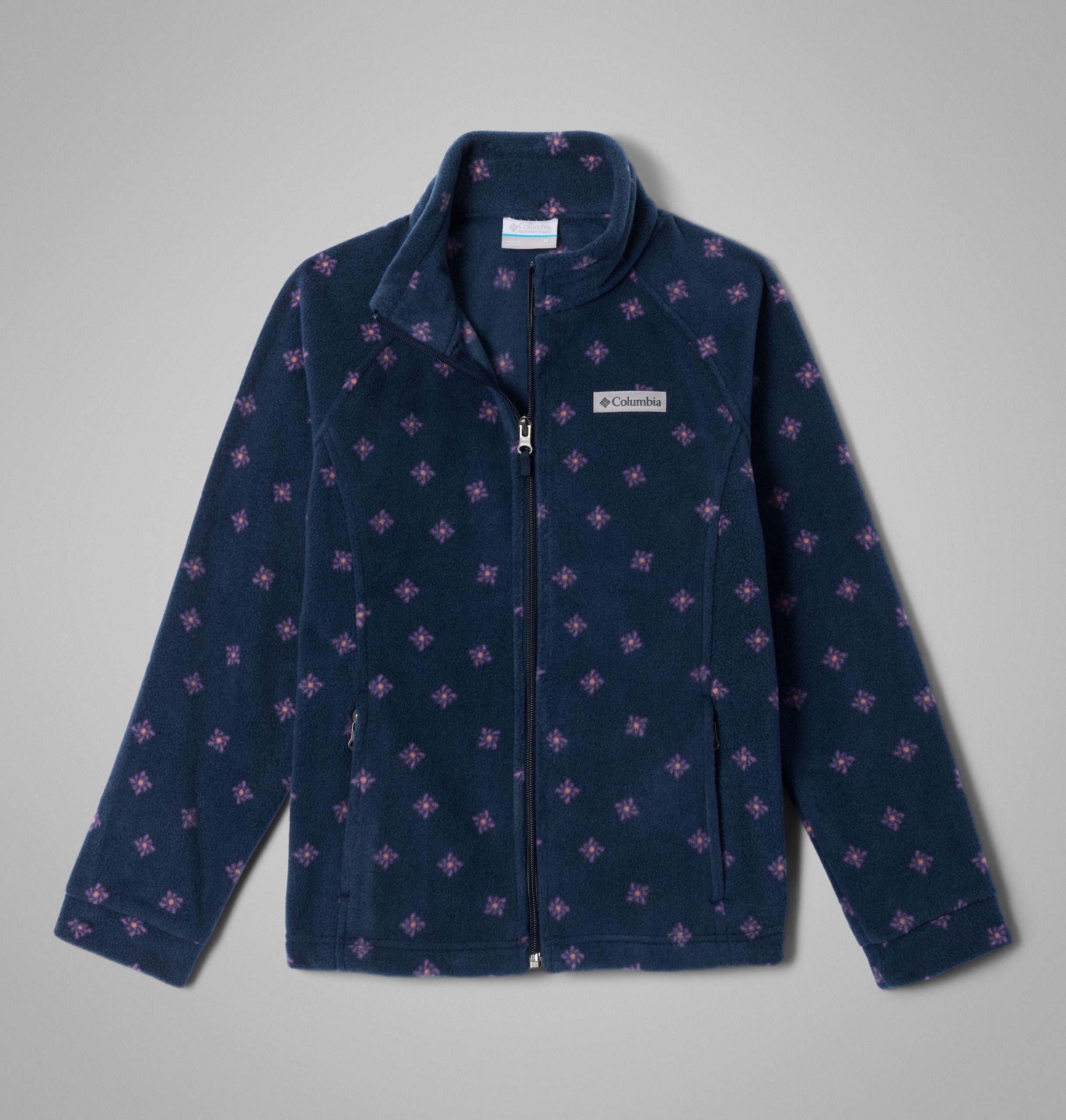 kinderjas van sawyer rapids fleece met print