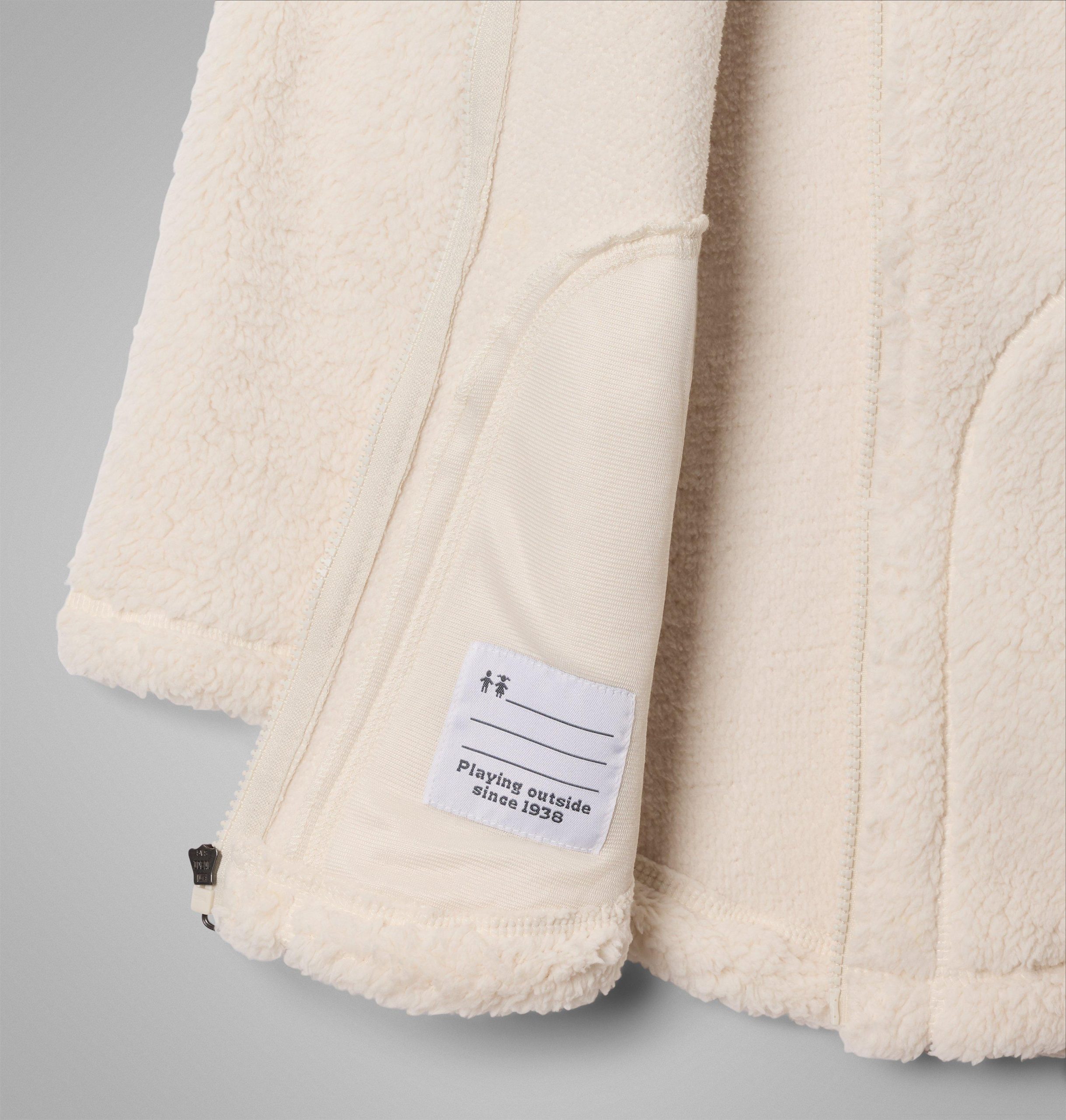west bend fleecejack met volledige ritssluiting voor meisjes