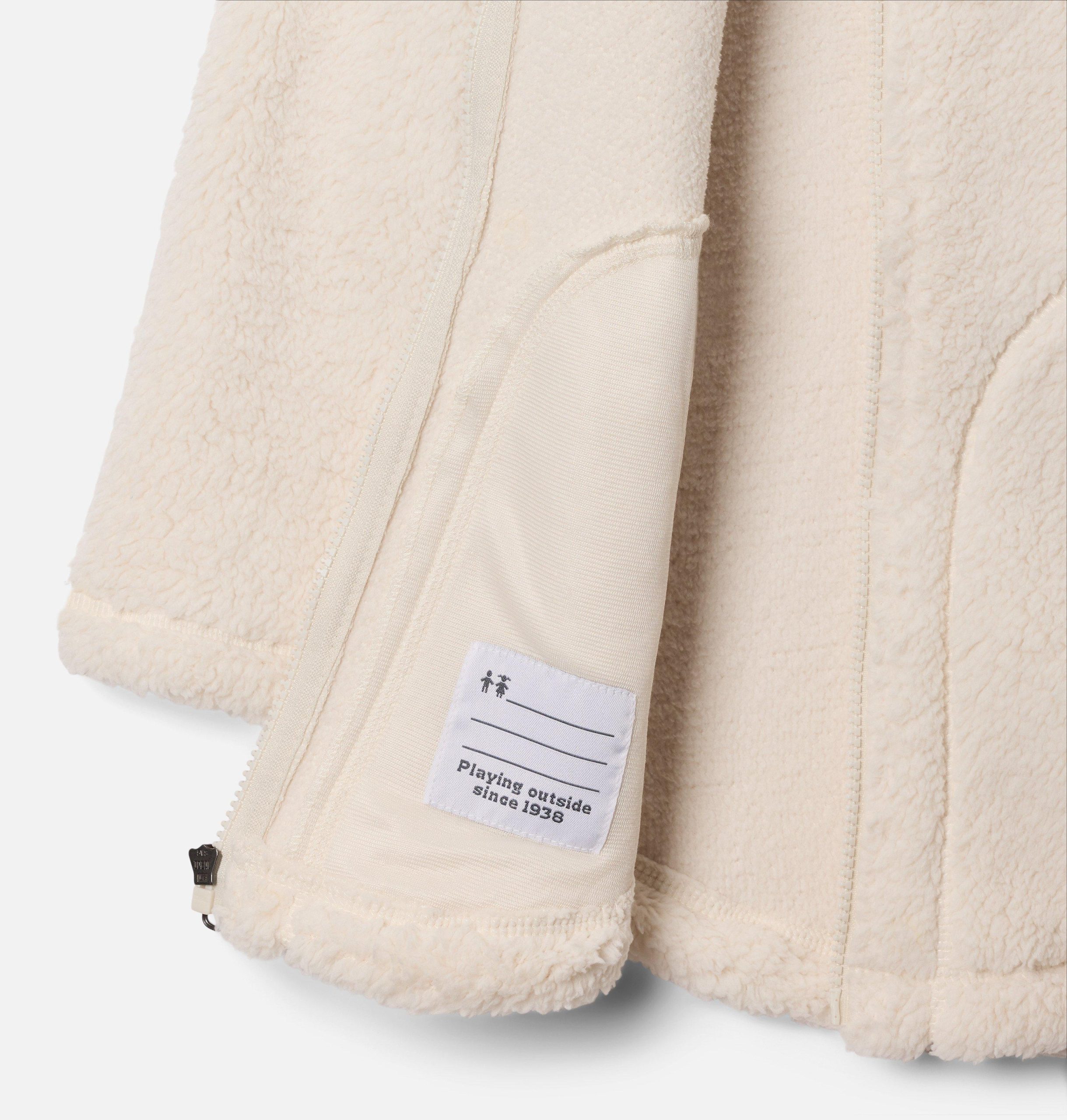 west bend fleecejack met volledige ritssluiting voor meisjes