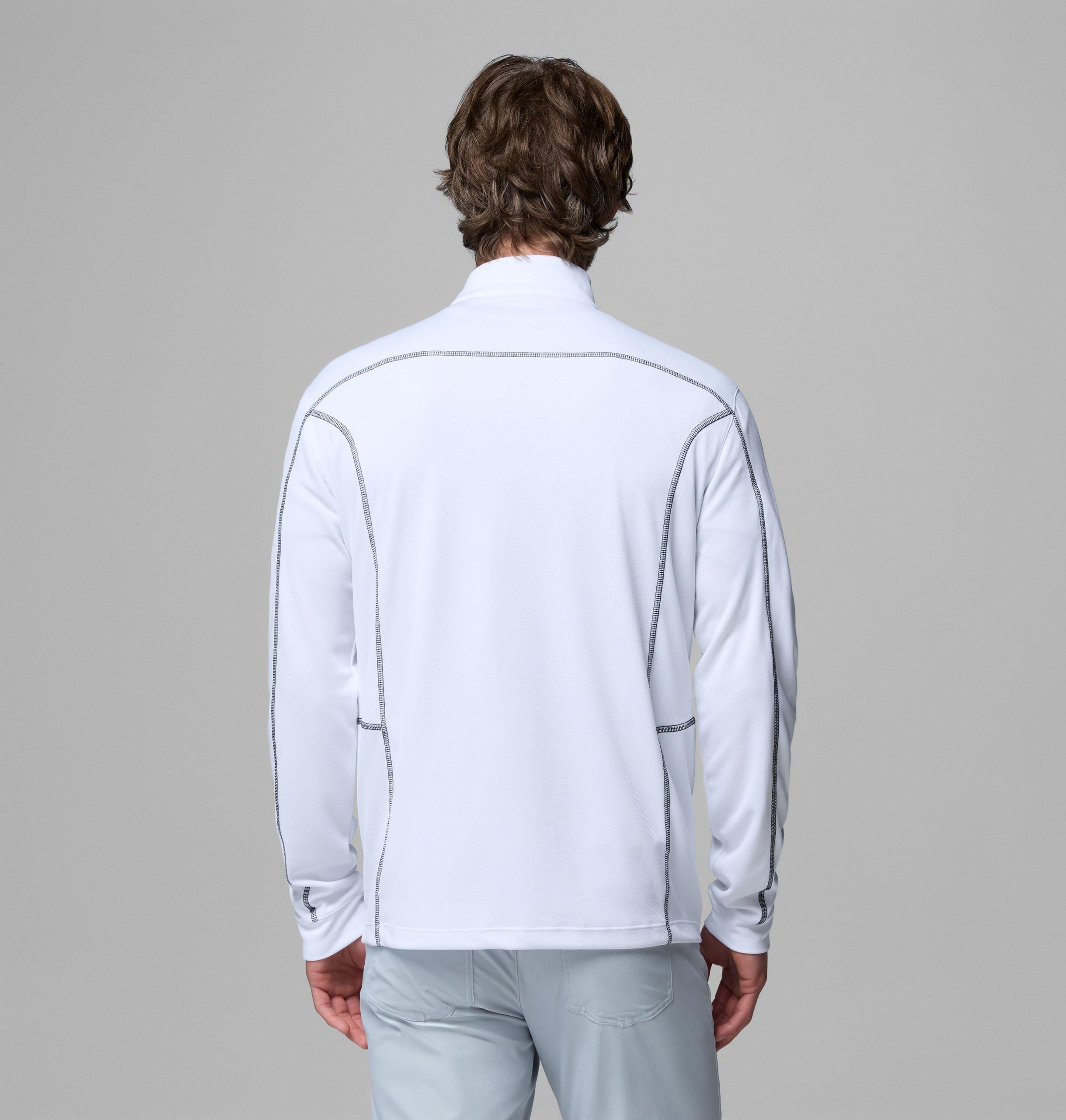 heren shotgun quarter zip golf pullover