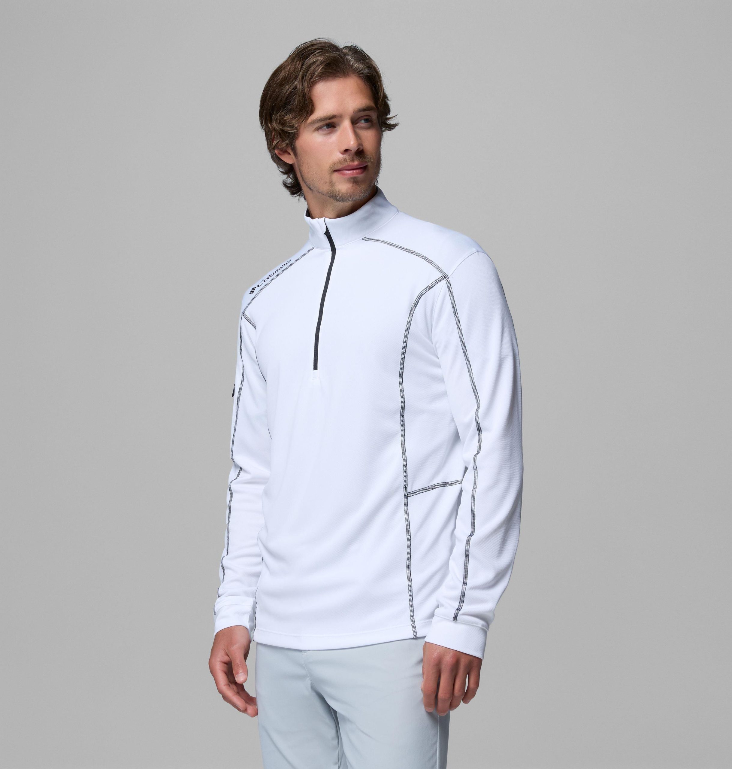 heren shotgun quarter zip golf pullover