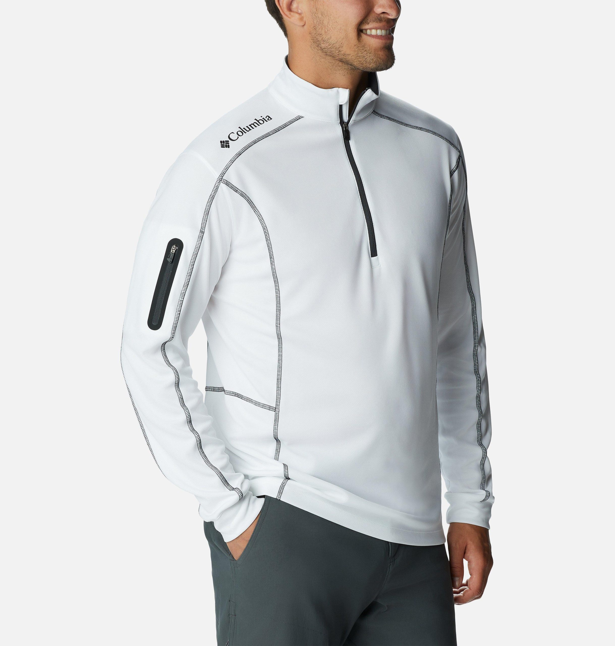heren shotgun quarter zip golf pullover