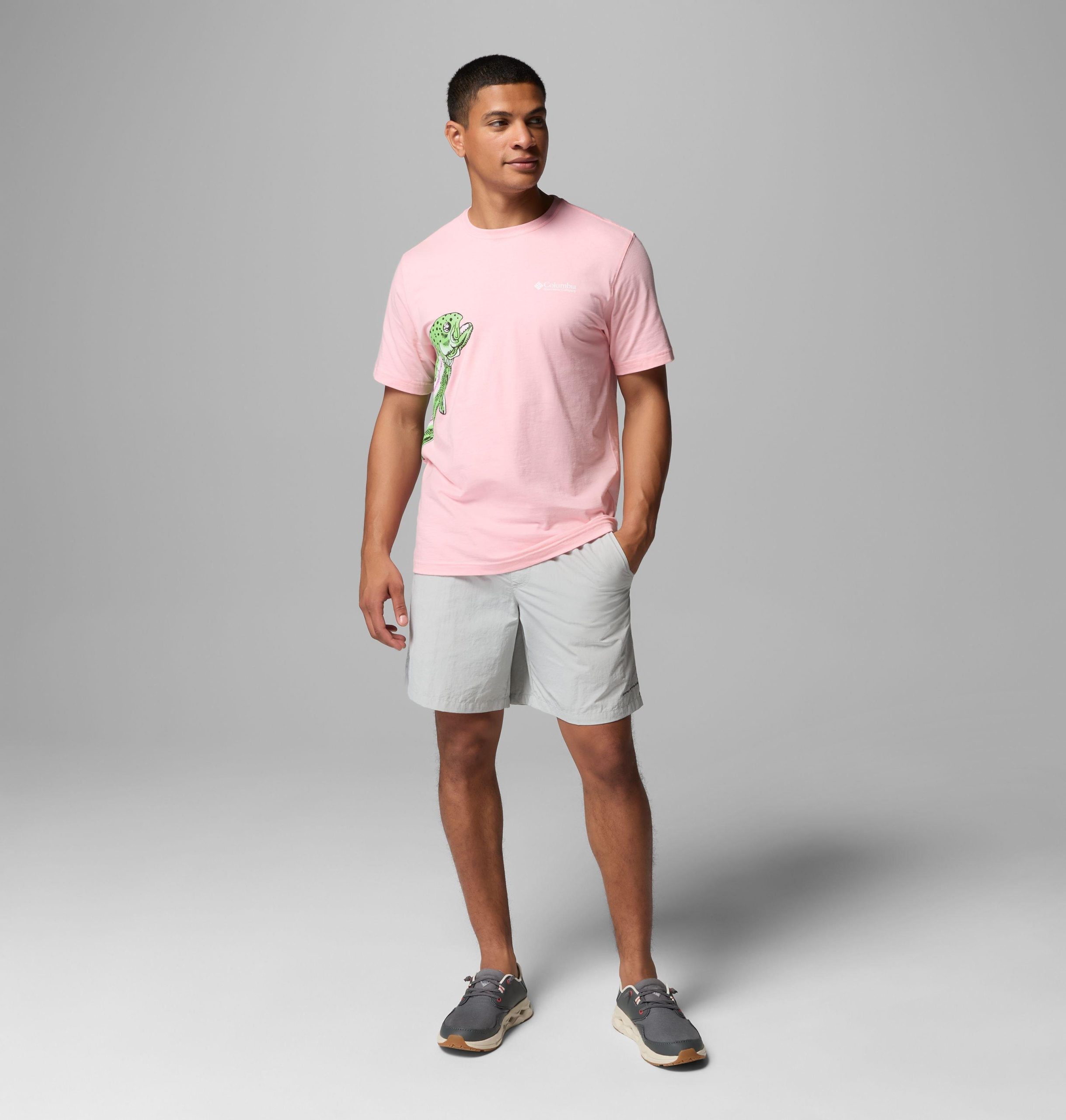 heren pfg big trout t-shirt