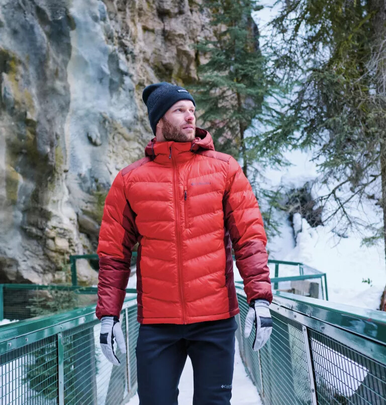 men labyrinth loop ii hooded jacket